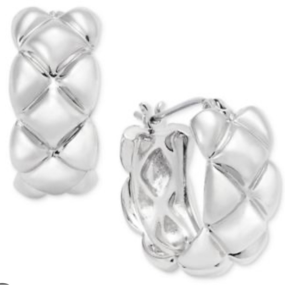 Silver Hoop Earrings